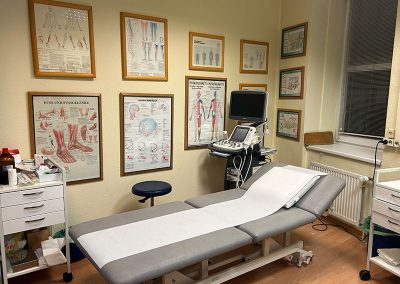 Praxis Dr. Stephan Behandlungszimmer